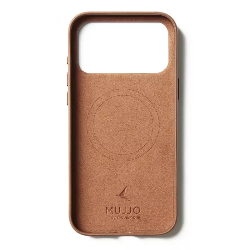 Mujjo Leather Case for iPhone 17 Pro Max su MagSafe (Tan)