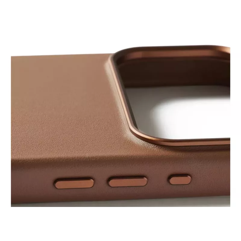 Mujjo Leather Case for iPhone 17 Pro Max su MagSafe (Tan)