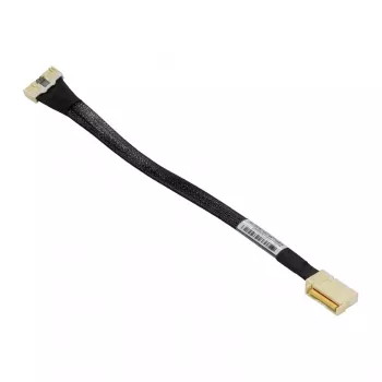 Supermicro CBL-MCIO-1228M5RE MCIO x8 tiesus į stačiu kampu vidinis duomenų kabelis, 28 cm