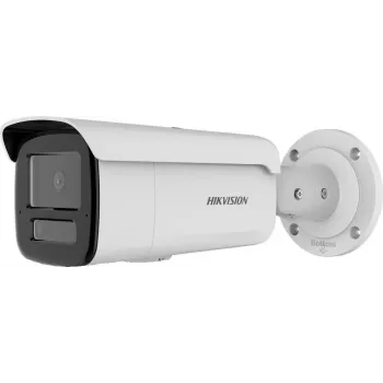 Hikvision DS-2CD2T63G2-LIS2U/S(L)(RB) 6MP AcuSense fiksuoto objektyvo šautuvo tipo tinklo kamera su 2.8 mm objektyvu, EXIR 2.0, įmontuotu mikrofonu, IP67