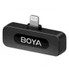 BOYA BY-V1 V2.0 Ultra Compact 2,4GHz belaidis mikrofonas, skirtas Lightning įrenginiams - 1TX+1RX