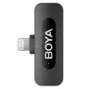 BOYA BY-V1 V2.0 Ultra Compact 2,4GHz belaidis mikrofonas, skirtas Lightning įrenginiams - 1TX+1RX