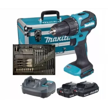 „Makita“ 18V LXT bešepetėlis smūginis suktuvas DHP490WVX7