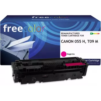 Freecolor perdirbtas tonerio kasetė, suderinama su Canon 055H Magenta 3018C002