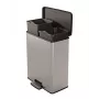 Curver pedalų šiukšlių dėžė 26L+26L / IML Metallized