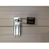 Master Lock 7640EURDBLK Kombinacinis spynos užraktas, 40 mm korpusas, grūdinto plieno kilpa, 4 diskų perprogramuojamas, sidabrinis/pilkas