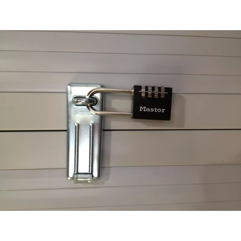 Master Lock 7640EURDBLK Kombinacinis spynos užraktas, 40 mm korpusas, grūdinto plieno kilpa, 4 diskų perprogramuojamas, sidabrinis/pilkas