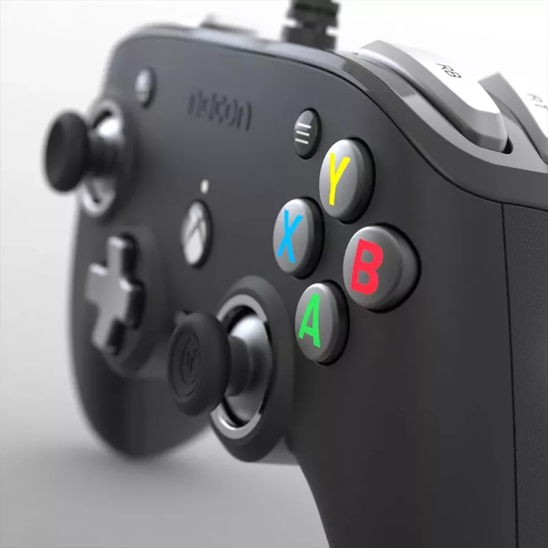 Nacon Compact Pro laidinis valdiklis, skirtas Xbox Series X|S, Xbox One ir PC - Baltas