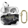 Guess GUA3UCAMG AirPods 3 dangtelis, juodas maskuojamasis, Camo Collection