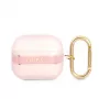 Guess GUA3HHTSP Strap Collection silikoninis dėklas AirPods 3 – rožinis