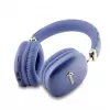 Guess Gcube Metallic Script Logo Ausinės „On-Ear“ su Bluetooth – Violetinės