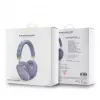 Guess Gcube Metallic Script Logo Ausinės „On-Ear“ su Bluetooth – Violetinės