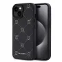 Karl Lagerfeld KLHMP15SPGKHPHK apsauginis dėklas iPhone 15 6,1 inch juodas su Karl Head dizainu ir MagSafe