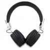 Guess Grained Classic Round Shape Belaidės Bluetooth Ausinės Virš Galvos su ENC (Juodos)