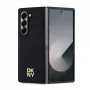 DKNY DKHMZFD6PSHRPSK Repeat Pattern Stack Logo dėklas, skirtas „Samsung Galaxy Z Fold6“ – juodas
