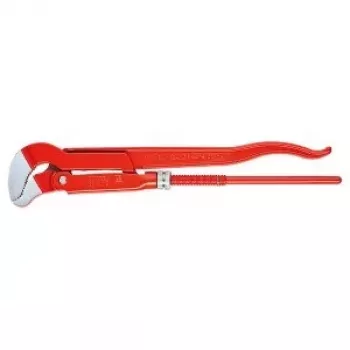 KNIPEX reguliuojamas vamzdžių raktas Type S 0.5 - 10 colių (250 mm) - chromo vanadžio elektrinis plienas - raudona milteliniu būdu dengta