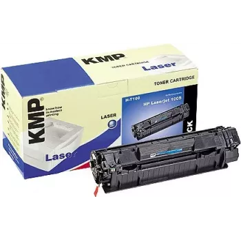 KMP H-T100 suderinamas kasečių toneris juodas 80g (HP 35A alternatyva), skirtas HP LaserJet P1005, P1006
