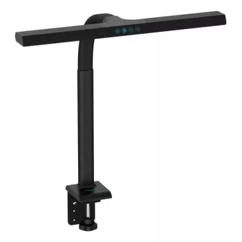 DIGITUS LED staliniame lempa, 50 cm, juoda, jutiklinis reguliatorius, 6 W, 450 lm