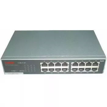 Longshine LCS-GS8116-B 16 prievadų gigabito Ethernet nevaldomas jungiklis