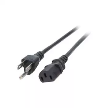 EFB ACCS maitinimo laidas USA/NEMA-C13 juodas 1,8 m 3SJT AWG14x3C