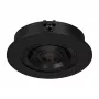 SYNERGY21 Helios LED įleidžiamas lubinis šviestuvas juodas apvalus šilta balta 5W 400lm