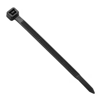 Synergy21 ALLNET 19zbh Kabelių raiščiai, L160 x P2,6 mm, 100 vnt. pakuotė, juodi, atsparūs UV spinduliams