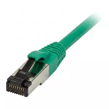 Synergy21 Patch Cable RJ45, CAT8.1 2000MHz, 1,0m, Green, S-STP (S/FTP), TPE/LSZH (SuperFlex), AWG26