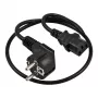 SYNERGY21 maitinimo laidas Schuko CEE7 kištukas – IEC C13 lizdas, 1,8 m, juodas (S218200)