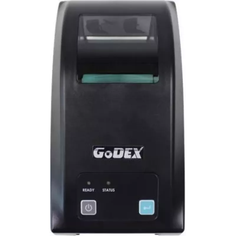 GODEX DT200 tiesioginės termo spaudos etikečių spausdintuvas – 203 dpi, 54 mm spausdinimo plotis, USB/RS-232/Ethernet