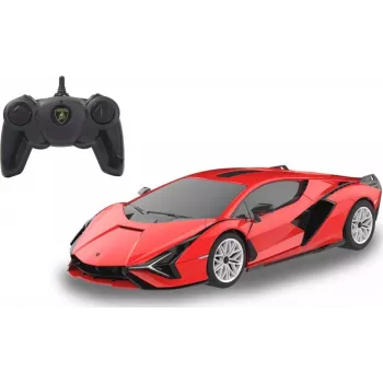 JAMARA Lamborghini Sián RC Stunt Car 1:24 Scale Ready-to-Drive Red Plastic