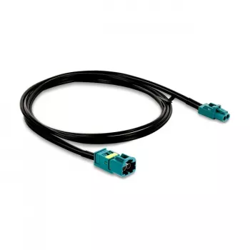 Delock Cable Mini FAKRA Z Dual Jack to FAKRA Z Dual Plug 0,5 m