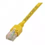 EFB-Elektronik RJ45 Patch Cable Cat.5e SF/UTP LSZH Draka UC300 TM11 Yellow 0,15m