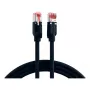 EFB RJ45 Patch Cable Cat.6A S/FTP LSZH Dätwyler 7702 TM21 Black 0,15m