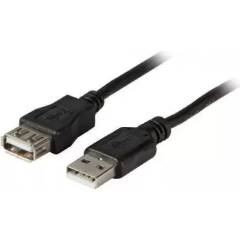 EFB-Elektronik USB 2.0 ilginimo kabelis A-A (kištukas-lizdas) 0,5 m juodas Classic