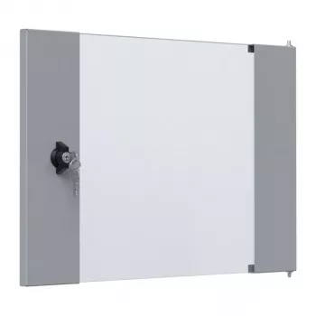 EFB Elektronik stiklinės durys X-Rack sieniniam korpusui 9U pilkos RAL 7035 (WGX-TUR09GR.G)