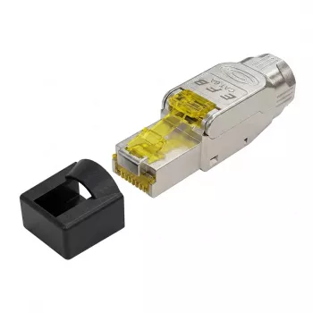 EFB RJ45 Plug STP Cat.6A Field-Terminable Bayonet (89061.1)