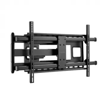 LogiLink BP0138 Full Motion Wall Mount for LCD TV / Curved LCD TV - Steel - Black - Screen Size: 109-203 cm (43-80 inch)