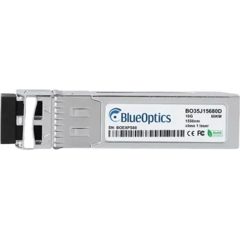 BlueOptics HPE Aruba JW148A-BO SFP+ siųstuvas-imtuvas, 10GBASE-ZR, vienmodis pluoštas, 1550 nm, 80 km