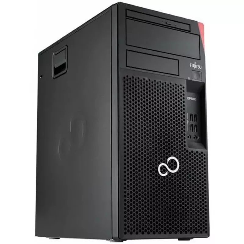RETEQ Fujitsu ESPRIMO P958 Tower Black Intel Core i5-9600 3,1GHz up to 4,6GHz 16GB DDR4 512GB NVMe SSD Windows 10 Pro