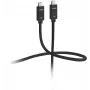 ShiverPeaks Flexline FL31-77025 Thunderbolt 3 laidas – USB-C (vyriškas) į USB-C (vyrišką) – 1 m – juodas – auksu dengtos jungtys – 40 Gbps