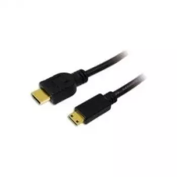 LogiLink High Speed with Ethernet HDMI į Mini HDMI laidas 1 m juodas