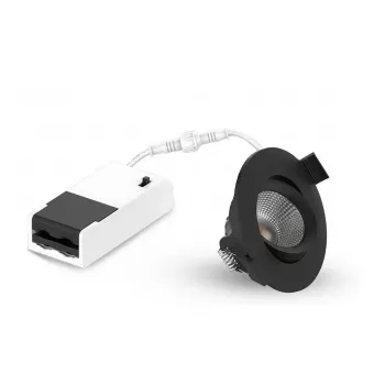 LEUCHTEK GMBH SPR-6W-XWB LED Įleidžiamasis Prožektorius, IP44, Aliuminis, Sukamas, Pasirenkama Šviesos Spalva (3000K/4000K/6000K), 6W