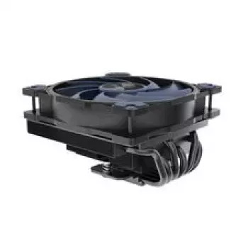 Akasa ALUCIA H6L M2 Low-Profile CPU Cooler – 120 mm, Black/Blue
