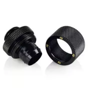 Bitspower G1/4 Compression-Fitting CC4 Ultimate skirta 16/10mm vamzdeliams – matinė juoda