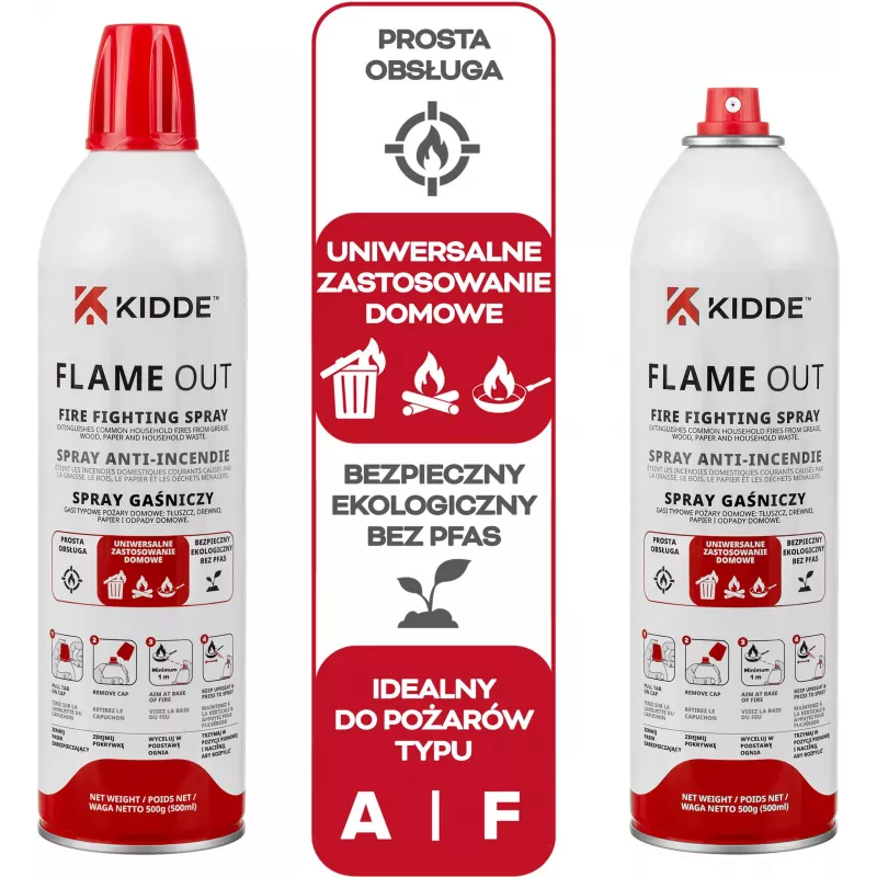 Kidde KFS-500 Flame Out gaisro gesinimo purškiklis 500 ml