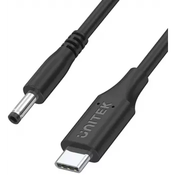 UNITEK USB-C į nuolatinės srovės maitinimo laidas, skirtas Lenovo 65W, 1,5 m, juodas