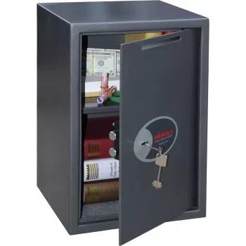 Phoenix Vela Home Office SS0804KD įsilaužimui atsparus seifas, 51 l, grafito metalik