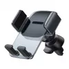Baseus Easy Control Clamp automobilinis laikiklis su grotelėmis (juodas)