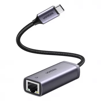 UGREEN USB-C į RJ45 Gigabit Ethernet Adapteris (Pilka) - 40322 CM483