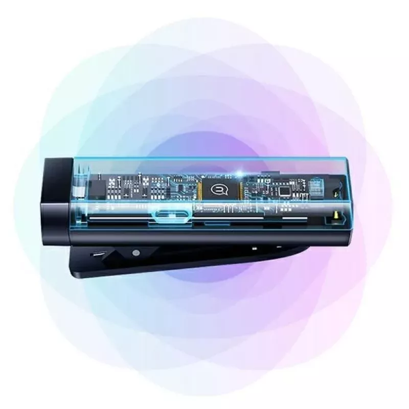 USAMS belaidis lavalier mikrofonas ENC 2.4G Lightning ZB244MKF01